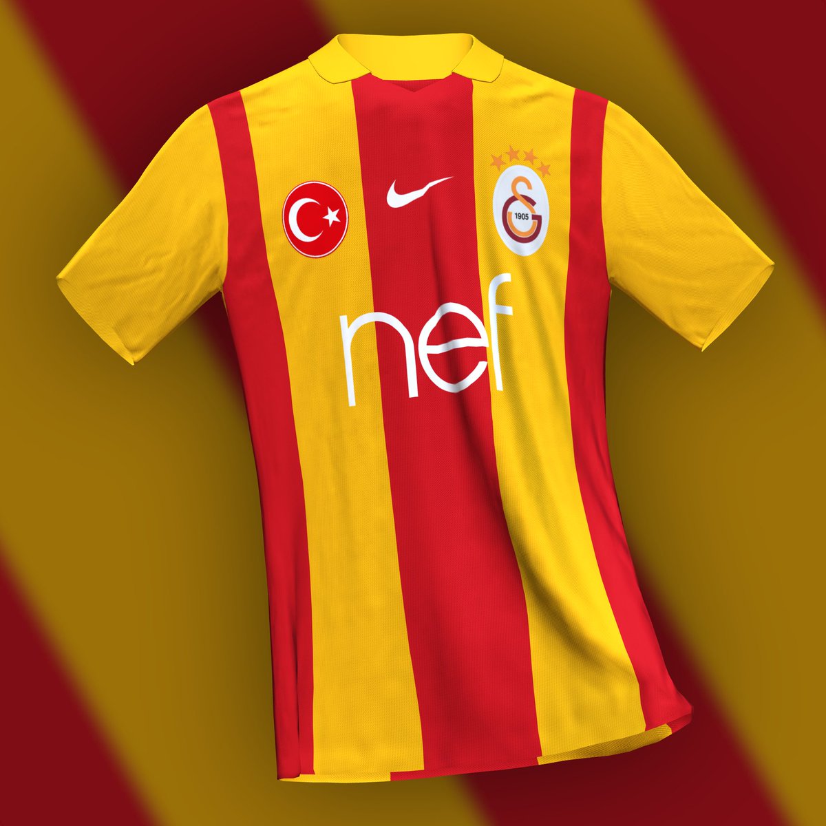 jakodesigns's tweet photo. Galatasaray SK - Nike - home

A retro-inspired home shirt based on those worn in the 1960s https://t.co/qlPyn4T9wg