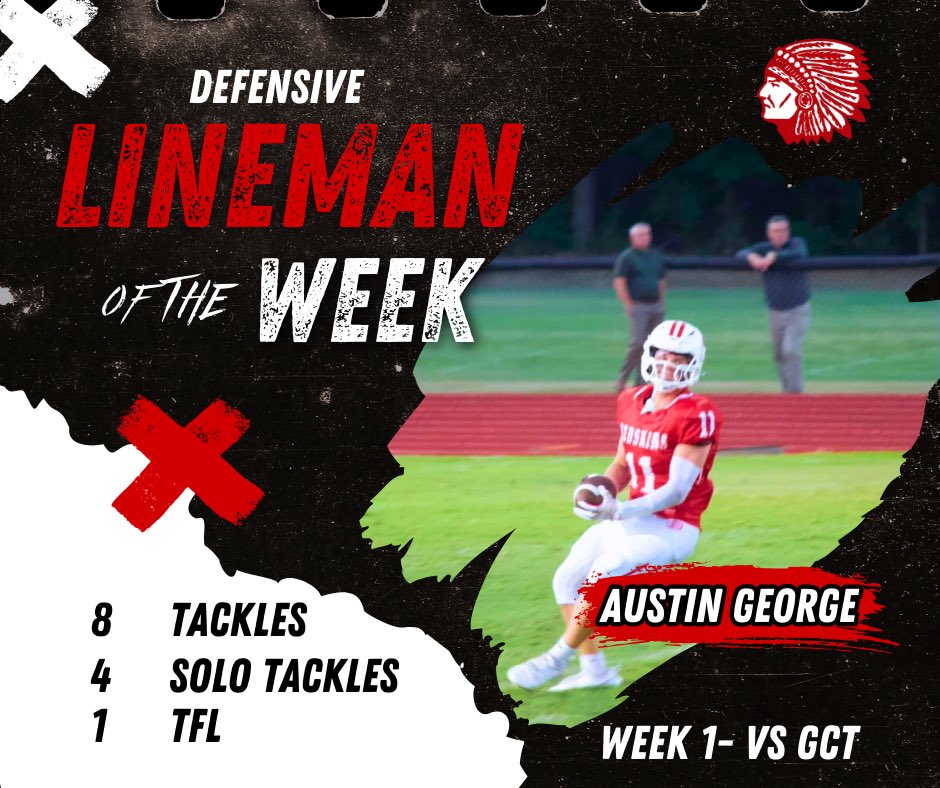 Pocahontas Redskin Football tweet media