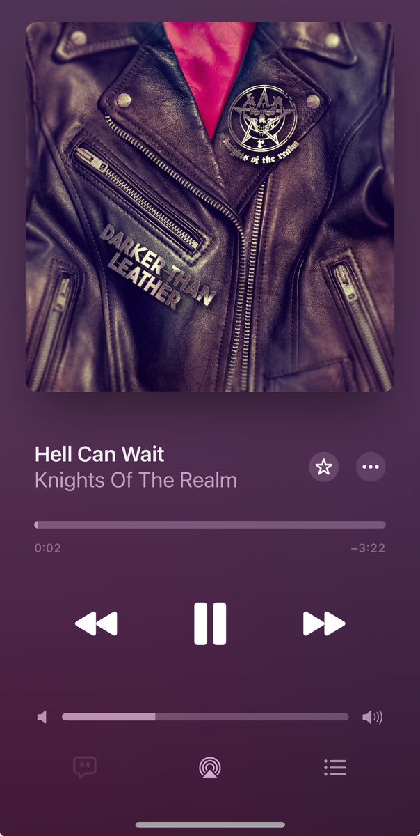 StarairTaku's tweet photo. 【Now Playing】
おはようございます😁
今日はこのアルバム👍
ECLIPSEのギタリスト、マグナス・ヘンリクソンとTIAMATのラーズ・スコルドが中心となり結成したバンド
Knights of the realmのニュー・アルバム
/ Darker than leather
#NowPlaying #KnightsOfTheRealm https://t.co/dSaLLUo6n7