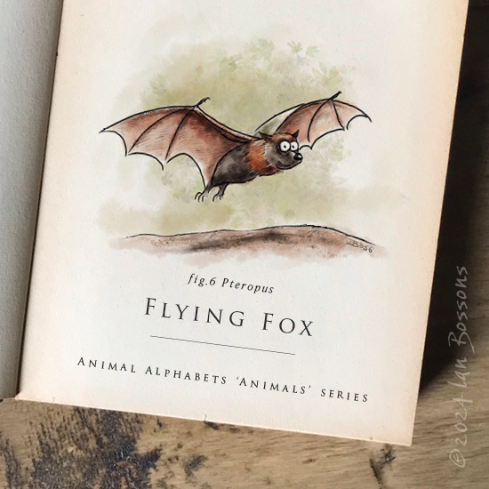 Ian Bossons (@ian_bossons) on Twitter photo A flying fox for this week’s #AnimalAlphabets prompt.
<a href="/AnimalAlphabets/">Animal Alphabets</a> #FlyingFox #animal #cartoon #illustrator #artchallenge #weeklyartchallenge A flying fox for this week’s #AnimalAlphabets prompt.
<a href="/AnimalAlphabets/">Animal Alphabets</a> #FlyingFox #animal #cartoon #illustrator #artchallenge #weeklyartchallenge