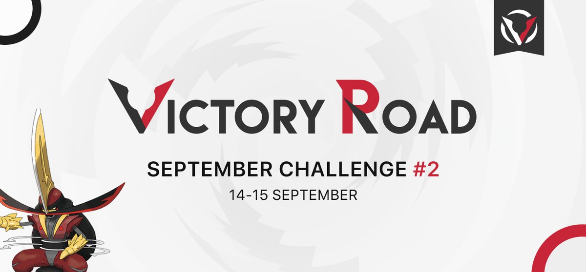 Victory Road VGC (@vgcvictoryroad) on Twitter photo Join us for the VR September Challenge #2, now in an Asian-friendly timeslot! ๐๐
๐๏ธ 14โ15 Sep, 07:00 UTC
๐ฎ VGC Reg. Set H
๐๏ธ $10 USD
๐ 2-day Swiss + asymmetrical cut
๐ RT for a chance of a free entry!
๐ Info: victoryroadvgc.com/vr-september-2/
๐ Sign-ups: battlefy.com/victoryroad/viโฆ Join us for the VR September Challenge #2, now in an Asian-friendly timeslot! ๐๐
๐๏ธ 14โ15 Sep, 07:00 UTC
๐ฎ VGC Reg. Set H
๐๏ธ $10 USD
๐ 2-day Swiss + asymmetrical cut
๐ RT for a chance of a free entry!
๐ Info: victoryroadvgc.com/vr-september-2/
๐ Sign-ups: battlefy.com/victoryroad/viโฆ