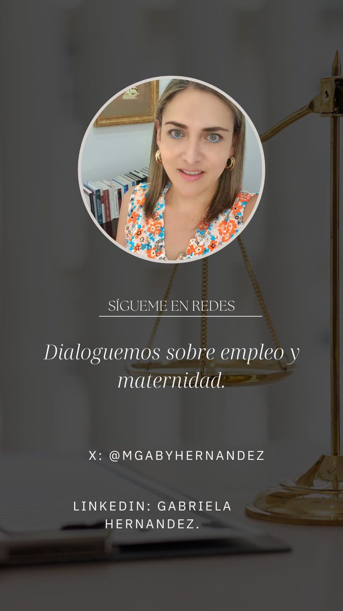 MGabyHernandez's tweet photo. Los derechos de la mujer cuando se convierte en madre no siempre son respetados; les invito a que debatamos el marco legal. https://t.co/e090slaZ7e