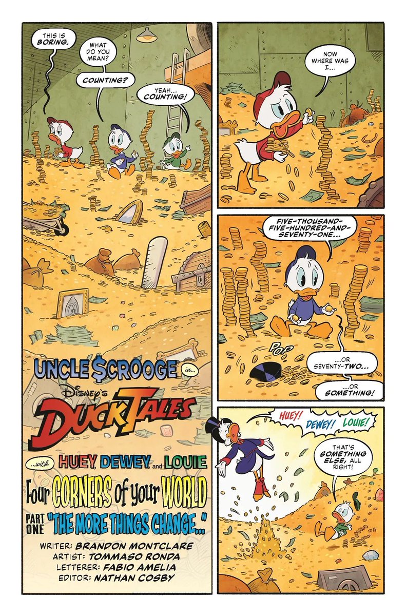 quacketeer's tweet photo. Writer Brandon Montclare shares more details on the upcoming DuckTales comic series - https://t.co/o3Km9NRVIB #Ducktalk https://t.co/VWhATqeudE