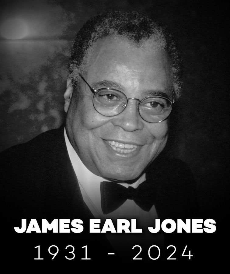 Rest in Peace to one of the foundations of our childhood. #jamesearljones #starwars