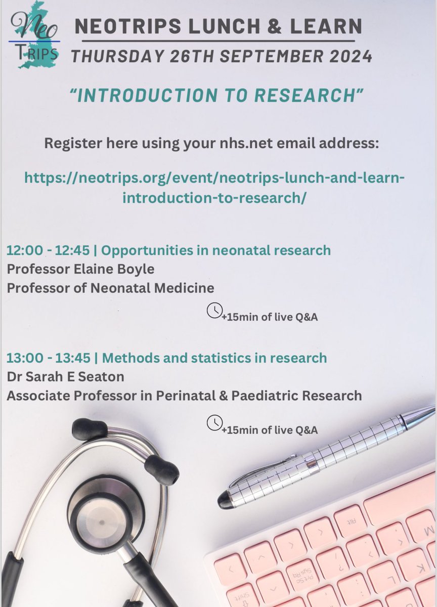 NeoTRIPS (@neotrips1) on Twitter photo ✏️ Lunch & learn ✏️
Register for the first of the a new online series by NeoTRIPs!
neotrips.org/event/neotrips… ✏️ Lunch & learn ✏️
Register for the first of the a new online series by NeoTRIPs!
neotrips.org/event/neotrips…