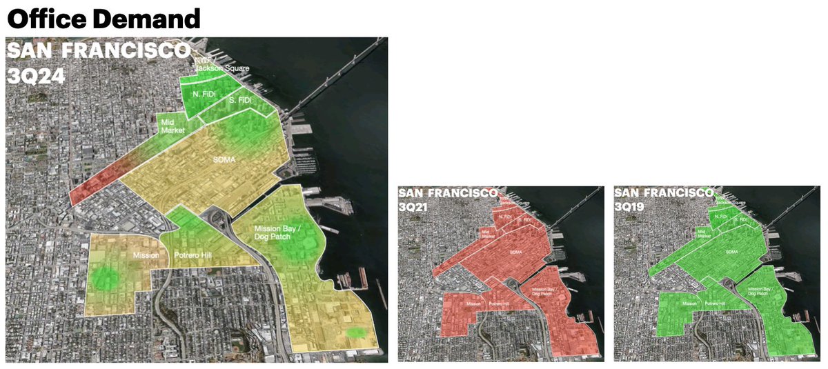 WorkFromWorkSF's tweet image. post 1 of 3: Interesting Update | San Francisco Office Real Estate September 2024 #SanFranciscoOffice #office @realEstateTrent @CNBCTechCheck