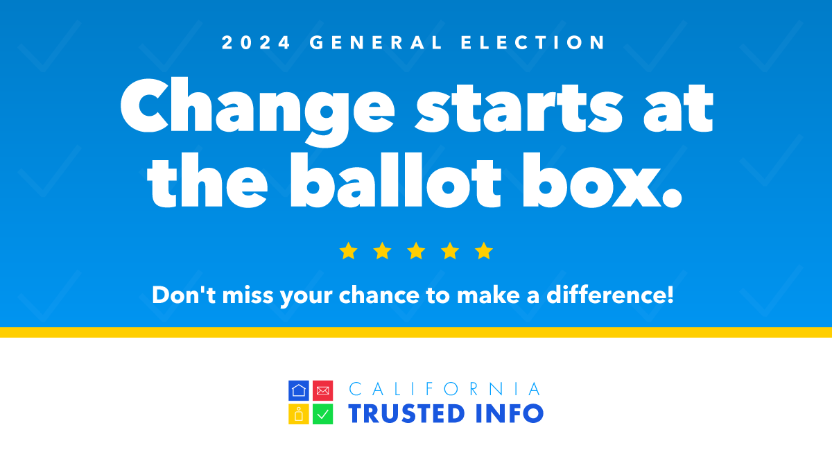 CASOSVote's tweet photo. #WhyVote? Voting is how you make sure you are represented. Check your voter status here: https://t.co/ZVV6JWFGfB and register to vote here: https://t.co/T2sGTNgQkD #VoteCA #2024GeneralElection #CaliforniaSOS #ShirleyNWeberPhD @NASSorg @CalCities @CSAC_Counties https://t.co/k7kjDnabhu