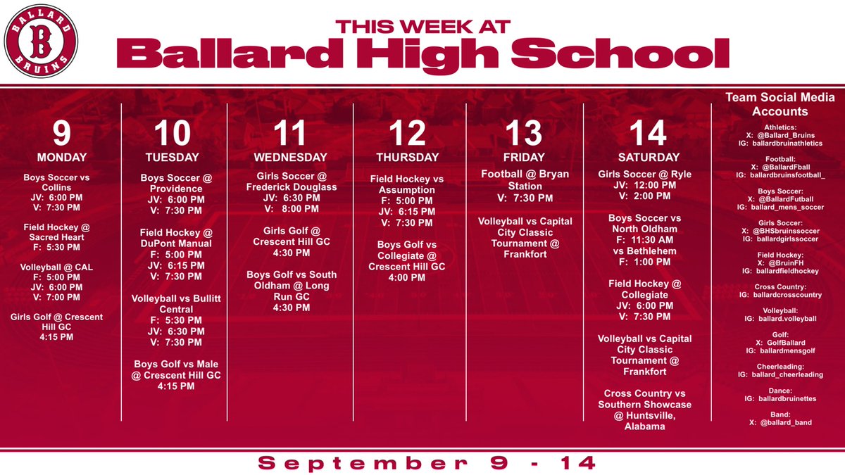 Ballard Bruin Athletics (@ballard_bruins) on Twitter photo 