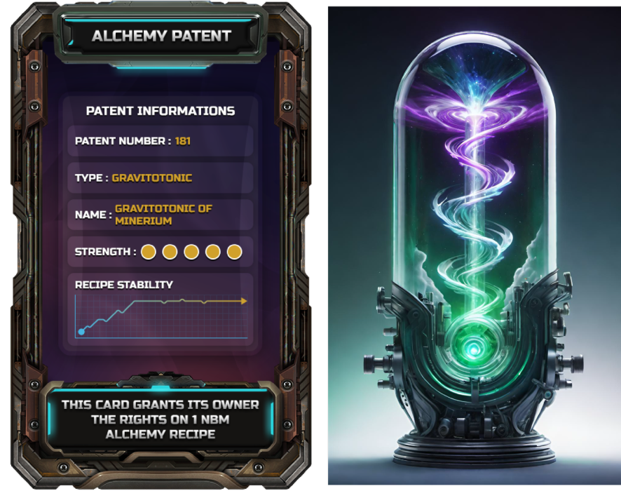 NFTBattleMiners's tweet photo. 🔥 Our new #NBM Lucky Draw has begun!

🏆  Prize: AN ULTIMATE ALCHEMY PATENT!

https://t.co/Yw2J5PZxsO https://t.co/HICnFSDUSG