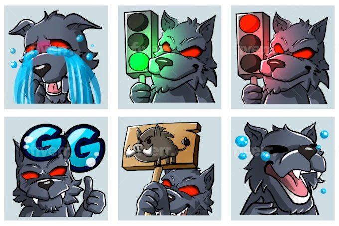 "Bring your channel to life with unique Twitch emotes! Custom designs tailored to your community!"🎀🐶♥️||Commissions are open|| #twitch #emotes #artist #kick #SmallStreamersConnect #streamers #furry #Livestream #esports #gamers #artwork #bhfyp #gaming #commission_art 
#follow