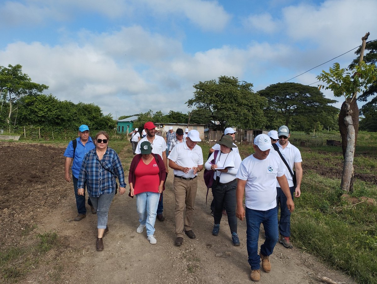LienAP77's tweet photo. Inicia #FIDA recorrido a campo por diversas formas productivas de Camagüey. Quedan saldos y aprovechamientos dejados por #PRODEGAN. Sin dudas, la continuación, tendrá el enfoque de cultura regenerativa como resultado horizontal inherente a cada escenario de intervención. https://t.co/EhYzfr4MEH