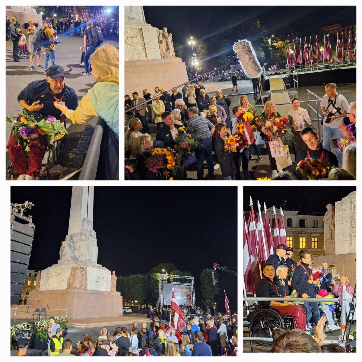 Nežēloties par problēmām un pacelt galvu,
Trenēties,nepadoties un izcīnīt balvu-
Viņi ir piemērs, kā dzīvot dzīvi,
Saņemties un darīt, to ko mīli! 

Kā mans basketbola treneris teica:"Nav tāda vārda "nevaru" - ir tikai vārds "negribu". Malači! Latvija! 🇱🇻🥇🙌 <a href="/Olimpiade_lv/">LOK</a>