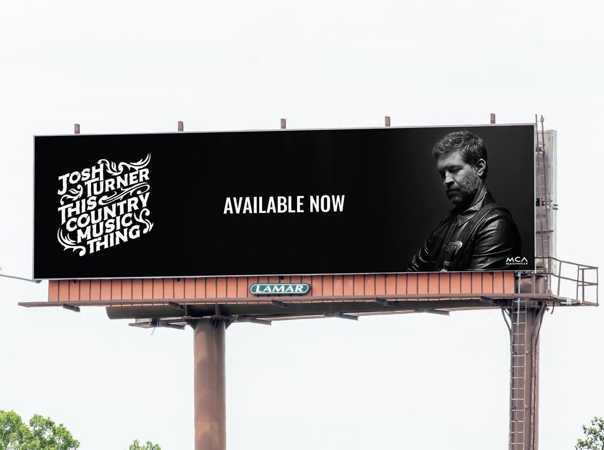 New music alert! 🎶 Josh Turner’s new album, This Country Music Thing is out now! Catch the billboard in ATL if you’re in town &amp; make sure to stream it everywhere. 
.
.
.
.
.
.
.
.
.
.
#thiscountrymusicthing #joshturner #countrymusic #billboards #dashtwodidthat