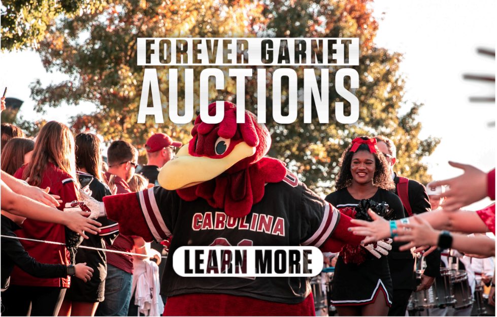Want to ride the Cockyboose as it makes its way on to the field on Saturday? You can do that and more with Forever Garnet Auctions! 

event.gives/gamecockfbvsls…