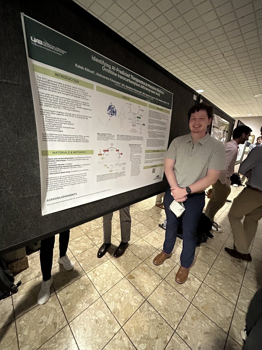 uabprecisionmed's tweet photo. We loved seeing our PMI summer medical students’ presentations at UAB Medical Student Research Day, today!  

These students recently completed our SUmmer in PREcision MEdicine (SUPREME) program. 👏🏼

@UABHeersink @UABNews 

1/2 https://t.co/L1Kvqkp83d