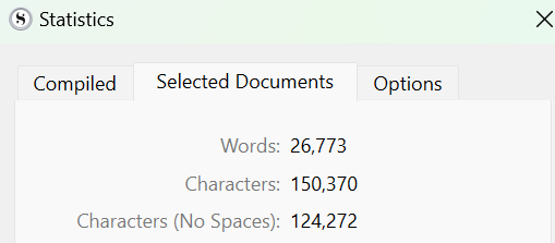 Just hit 1/3 of the way through my planned chapter count for my first draft of Wake at Landfall👀and crossed 25k yesterday, which I didn't realise!