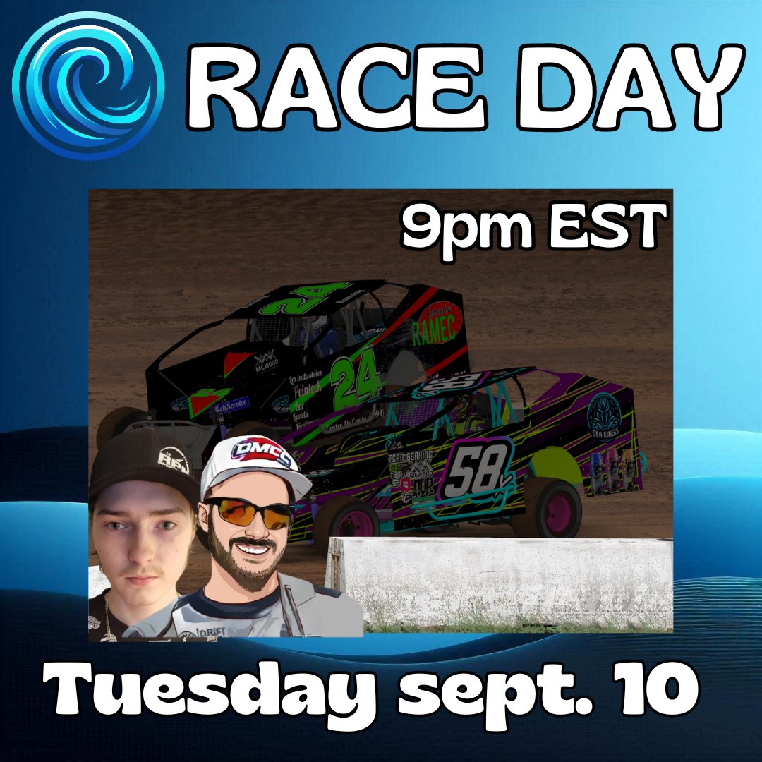 TeamSeaKings's tweet photo. We’ll be at Fairbury Speedway this Tuesday! You won’t want to miss it!
https://t.co/K9EEIU1Riv #Sprintcar #dirt #simracing #iracing #teamseakings https://t.co/CR28E4tJ3R