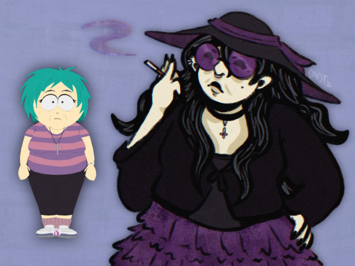 thelatteghost's tweet image. to be so honest, I’ve always hated the post covid Henrietta design-
anyways here’s my version of her 🖤  #sptwt #postcovid #sphenrietta