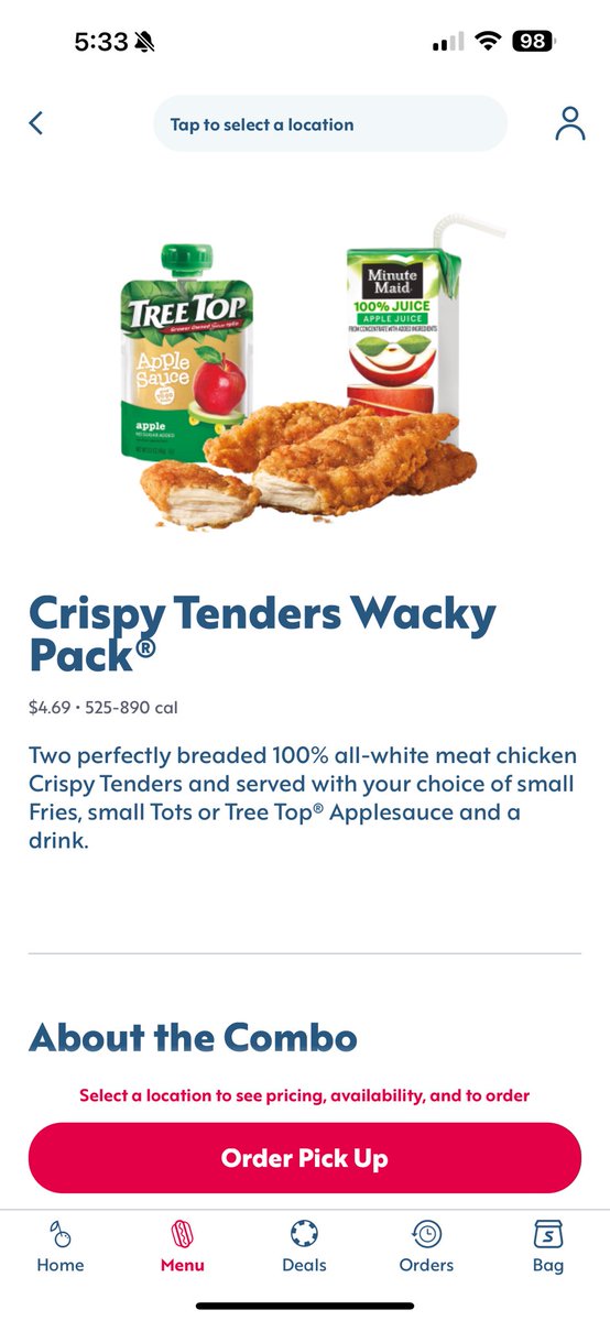 Xenorye's tweet photo. Hey @DoorDash @sonicdrivein, fix this. You don’t need to charge the normal menu price for fries and a drink when ordering a kids meal or combo. It’s already worked into the price. https://t.co/69AmiLdMTn