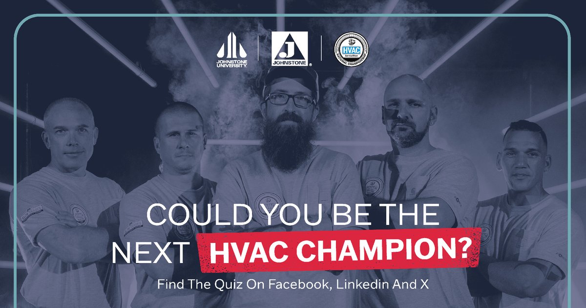 Think you got what it takes to be the next HVAC National Champion? Test your skills over the next 13 weeks. We’ve partnered with <a href="/NATEtechnicians/">NATETechnician</a> to bring you the Johnstone HVAC Insight Challenge. Think you’ve got what it takes? Stay tuned for our Milwaukee prize giveaway.