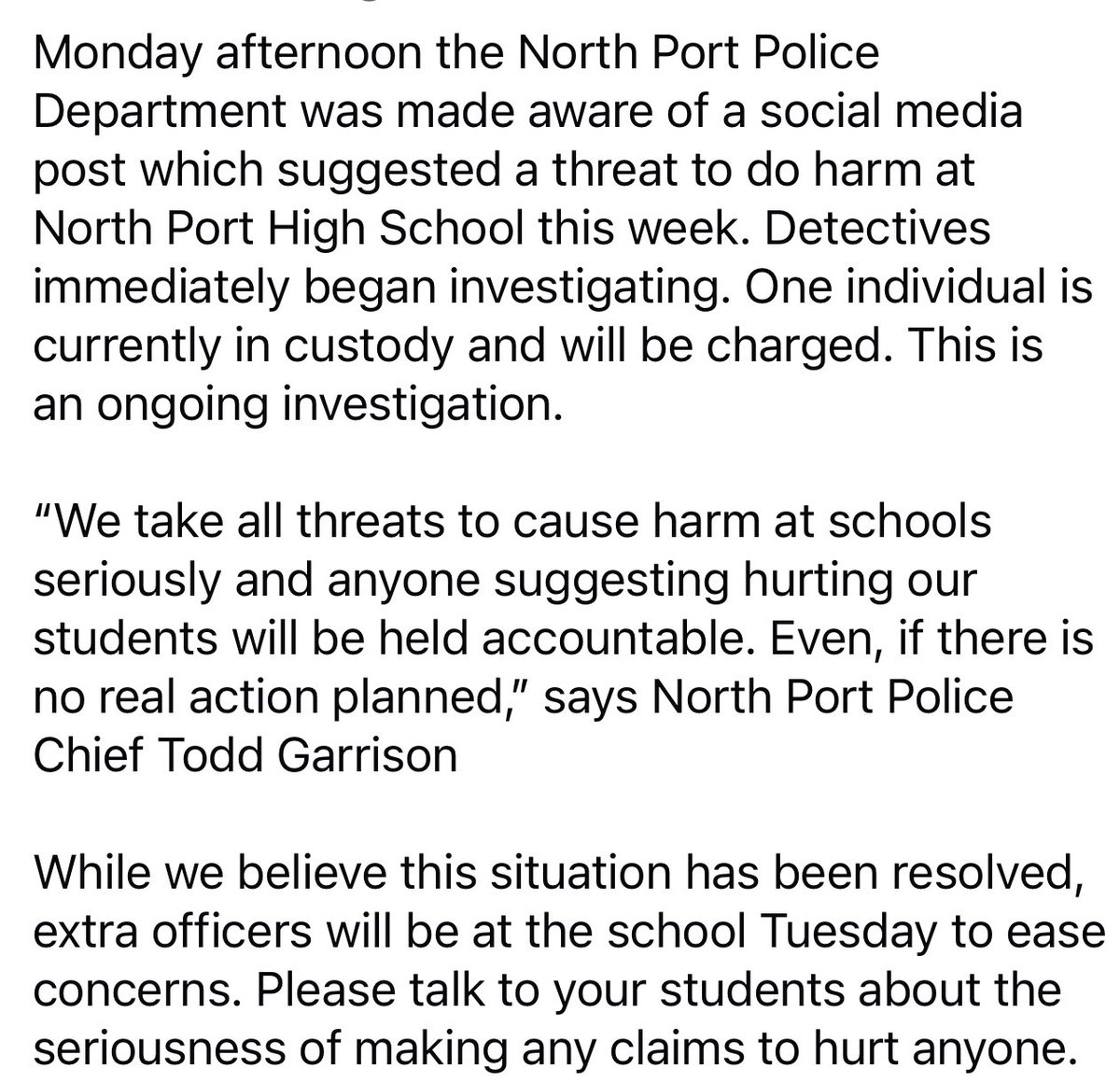 NorthPortPolice's tweet image. 