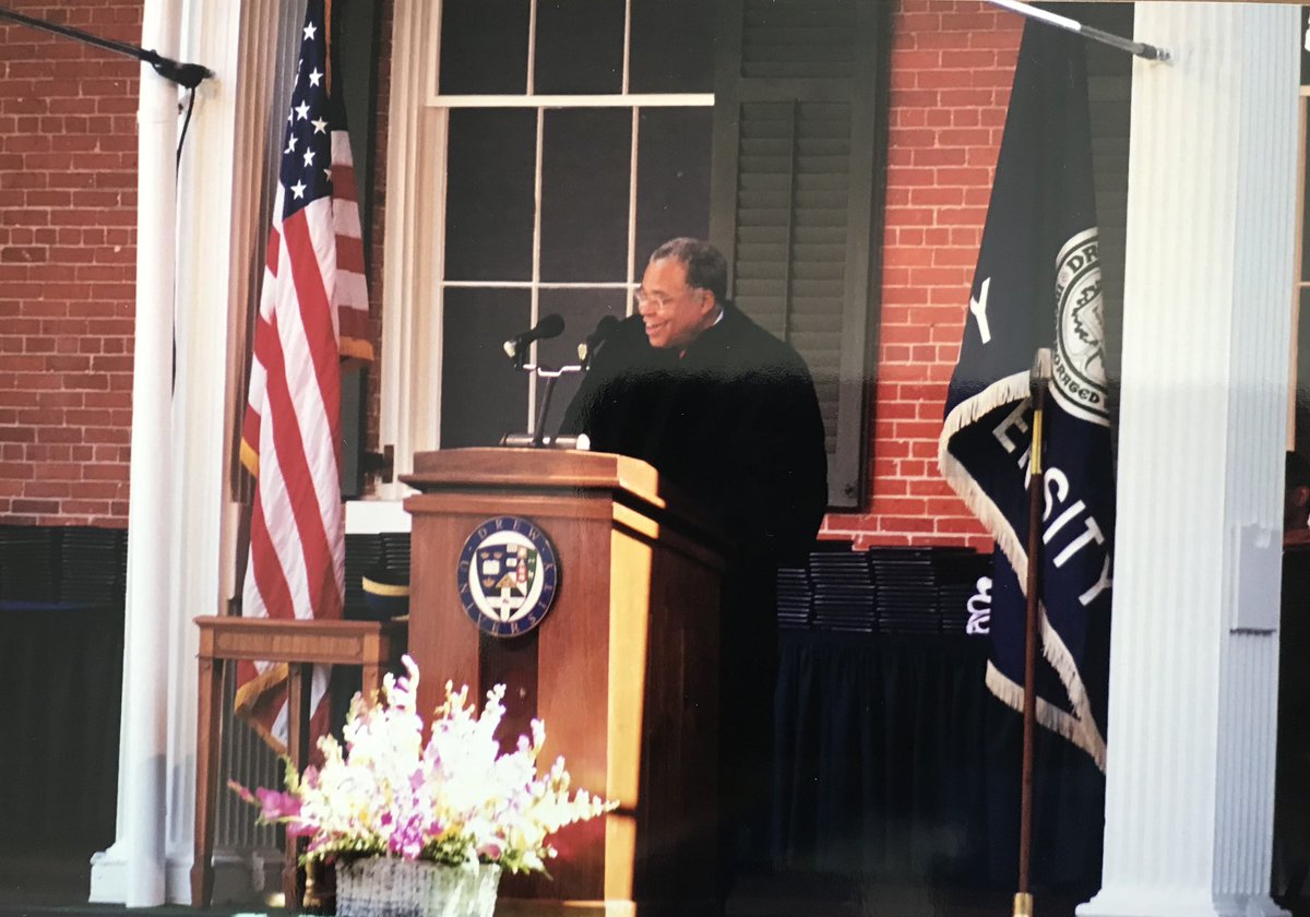 In 1998, my brother graduated from Drew University and James Earl Jones was the speaker. He had the normal words of hope and encouragement, but he ended his speach with “And may the Force be with you.” It’s always been a top 5 favorite moment in my life.  RIP James Earl Jones.