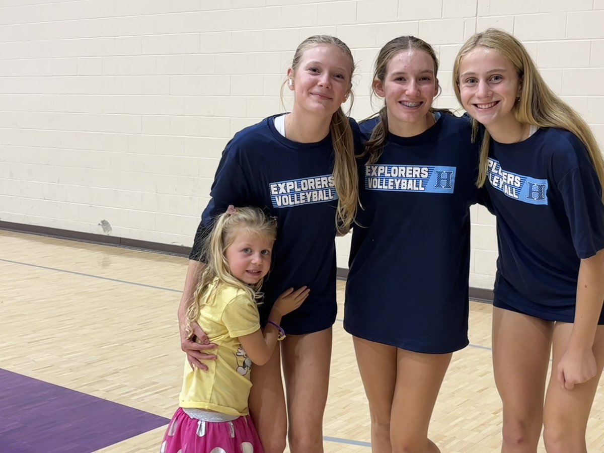 What a fun night with my daughter at the <a href="/HudsonOHSports/">Hudson Athletics</a> <a href="/RollhudH/">@RollHud_HMS</a> 7th and 8th grade volleyball games. Hudson is such a special place. My daughter was welcomed into the Explorer family by all the girls today! Let’s go win 8th grade game #2 and finish this. #rollhud