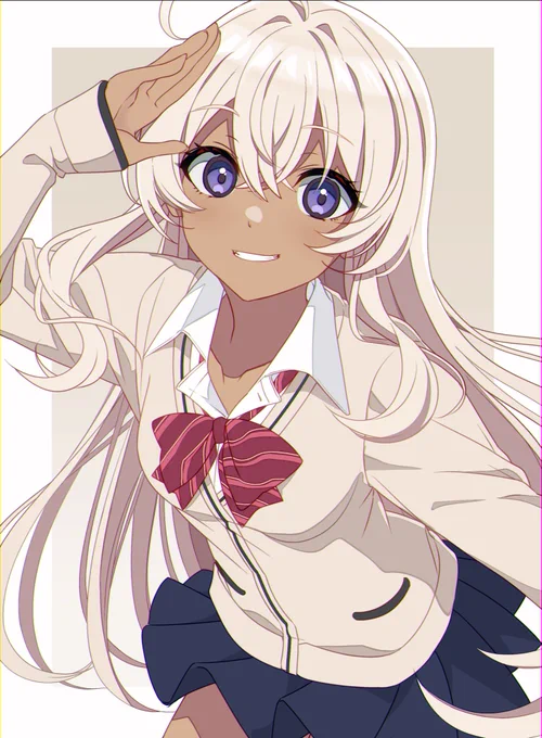 元気な褐色ちゃん 