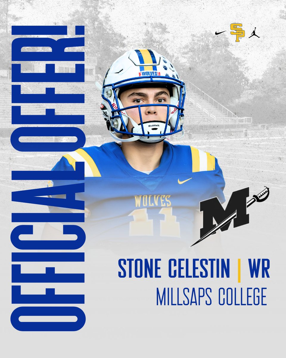 wolvesfootball_'s tweet photo. Stone Celestin | WR — Received an offer from Millsaps College!
#SaintPaulsFootball #FootballOffer
@MajorsFootball @CelestinStone https://t.co/ULugGf91Sf
