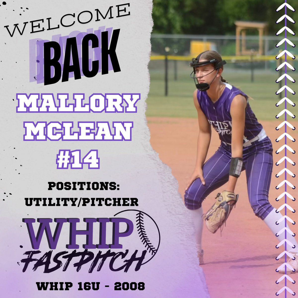 WHIPfp_08's tweet photo. Welcome Back Mallory! https://t.co/KpkQ0F20W6