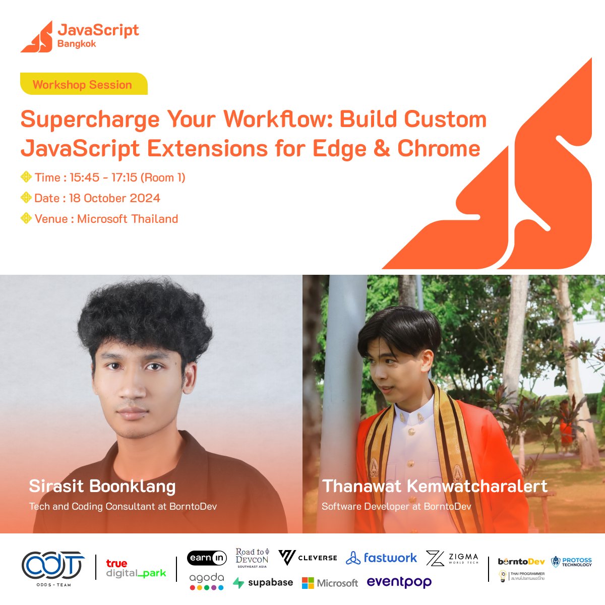 JavaScript Bangkok 2.0.0 tweet media