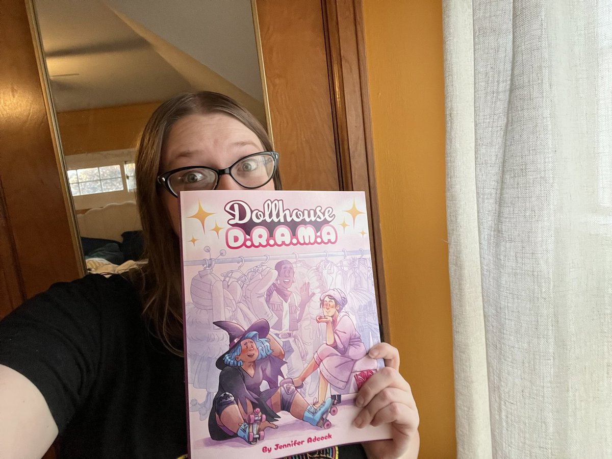 it’s here!!! it’s a real book!!! I have to check it for errors and print issues but for now!!! wow!!! it exists and it’s beautiful!!!