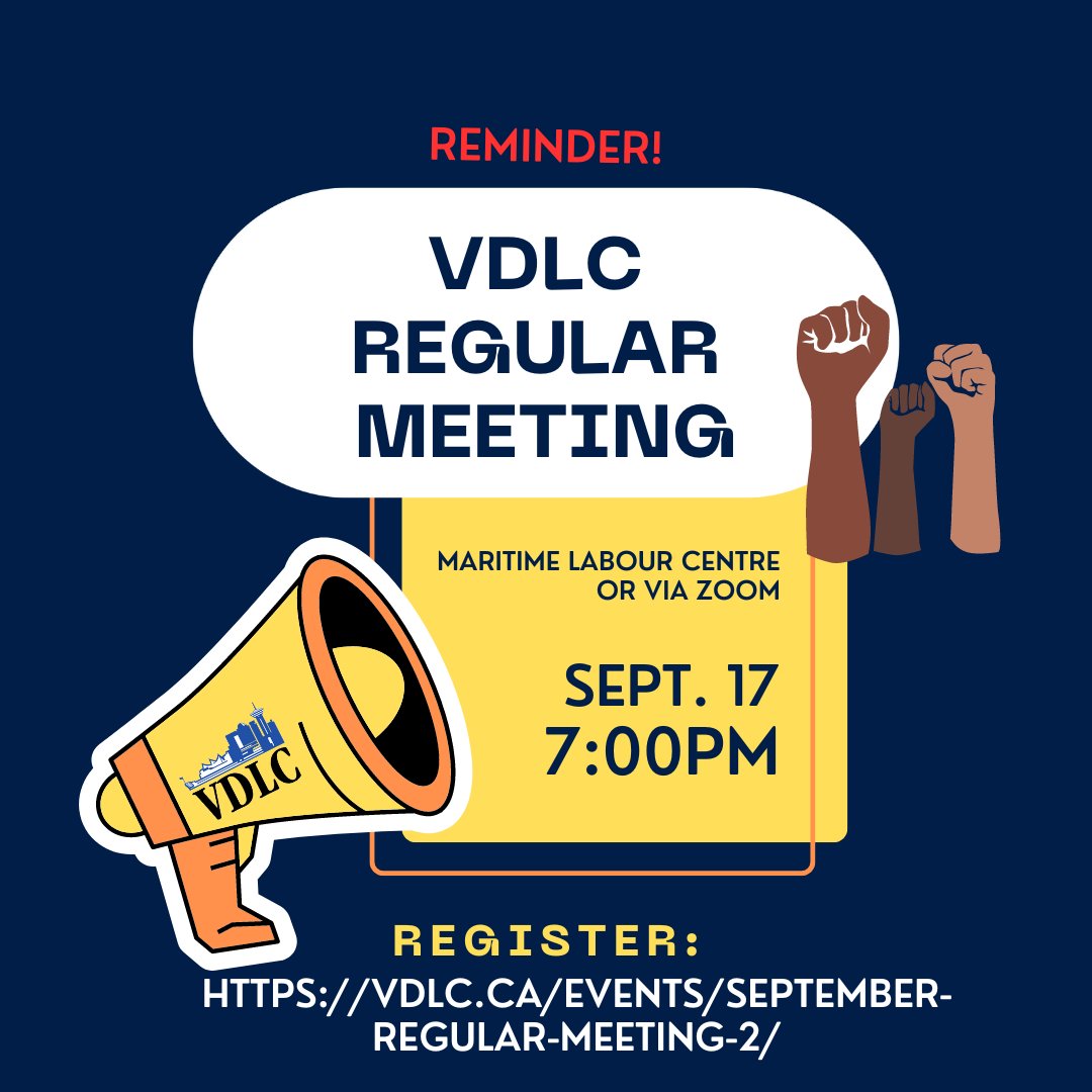 Vancouver & District Labour Council tweet media