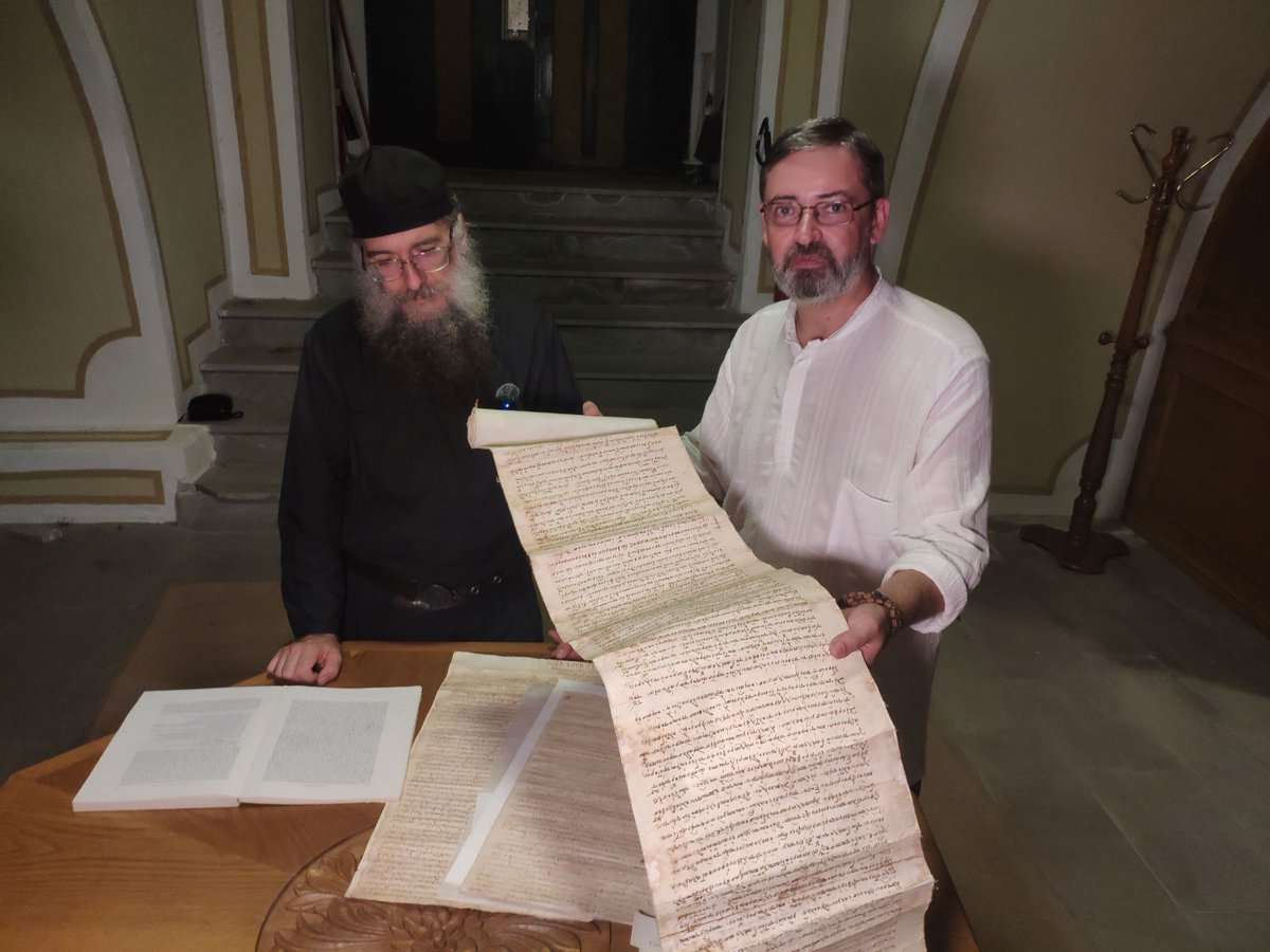 PappasPatristic's tweet image. &quot;Through the thick and impenetrable forests of Mt #Athos, though not without adventures, our expedition managed to get to the abandoned ruins of the former Latin #Benedictine monastery ‘Amalfion’, founded by Western European monks in the 10th c.&quot;

risu.ua/en/the-forgott…