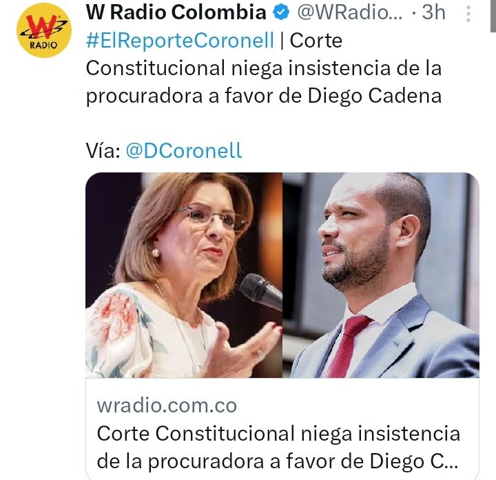 NoaladobleMoral's tweet photo. @HELIODOPTERO @CorteSupremaJ @SenadoGovCo @PGN_COL La elección del procurador evidencia q nuestras instituciones se encuentran en un estado de putrefaccion irreversible, cooptadas por mafias polítiqueras
dedicadas a socavar la independencia de poderes, por tal razon eligen a las(os) Cabello,Prada,Barbosa,luis felipe henao etc 🤮 https://t.co/5pD69e61do