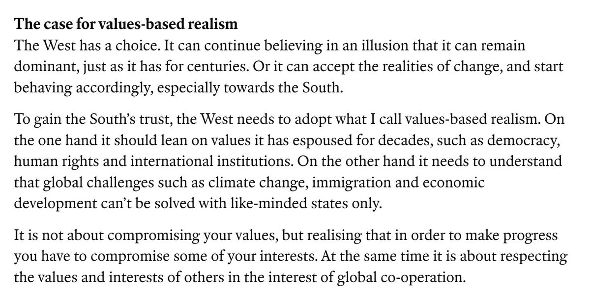 PPorila's tweet image. Eesti hea naaber Soome on võtmas suunda huvidepõhise välispoliitika poole.

Kas Eesti saab koostööd teha vaid liberaalsete demokraatiatega, et oma huvide eest seista?

The global challenges can’t be solved with like-minded states only.
2/4
@alexstubb
archive.is/2024.07.10-065…