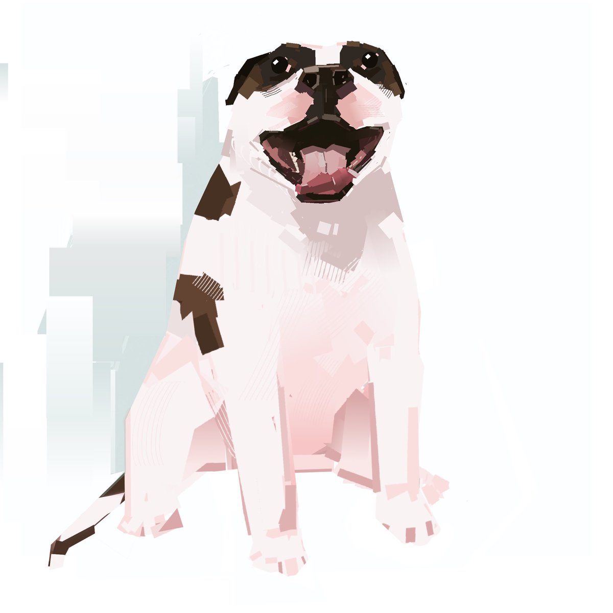 junbuug's tweet image. commission for a blocky lad