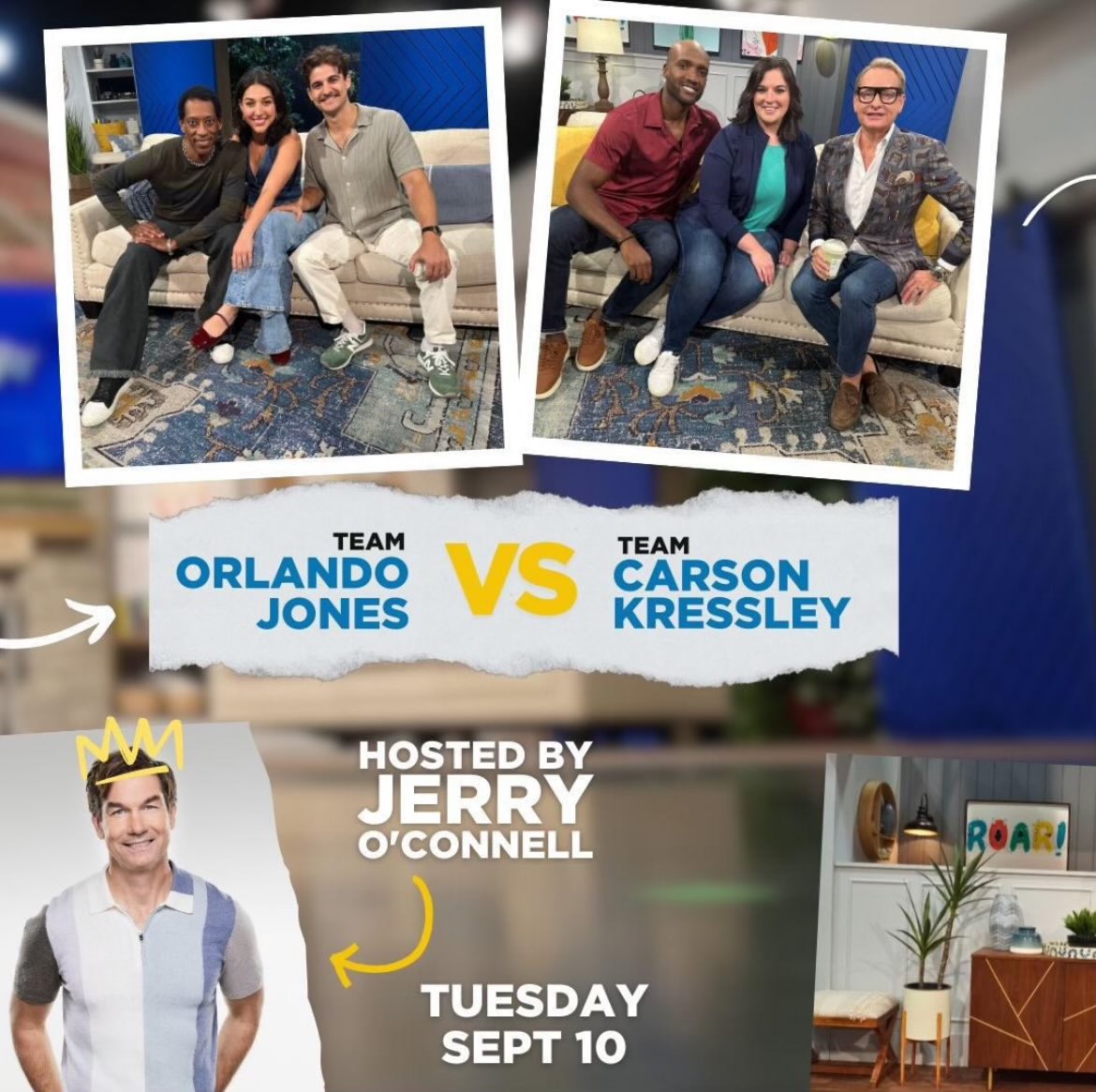 Nick_Schmidt09's tweet photo. Briana and I had an amazing time shooting this show. Super excited for our episode of Pictionary to air tomorrow! @MrJerryOC https://t.co/DT0qZwbXa1