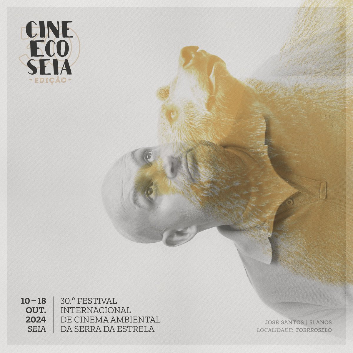 30 edições. 30 rostos. Um agradecimento especial aos 30 rostos que representam todos os senenses! === José Santos, 51 anos de Tornozelo