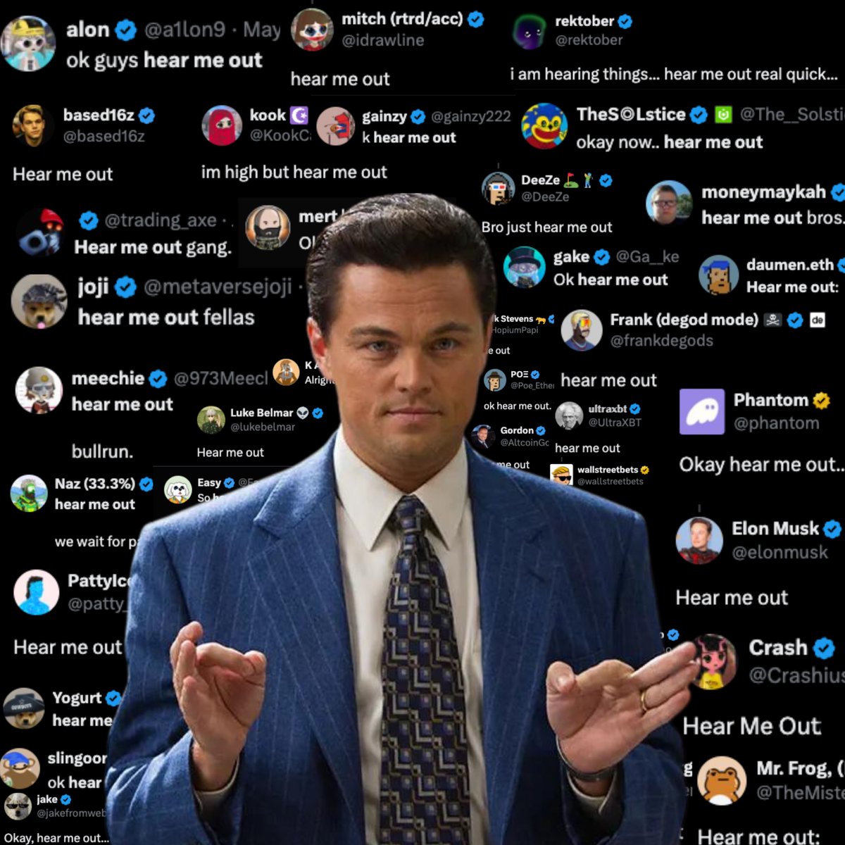 hearmeout_sol's tweet photo. Hear me out… if you think that’s all we got then you are mistaken 😋

2SgGJ4QZiKAzrazvDnzuc5R1Y7jz9GyhrGjJMo1Upump
$HMO https://t.co/hgWbe1BmpF