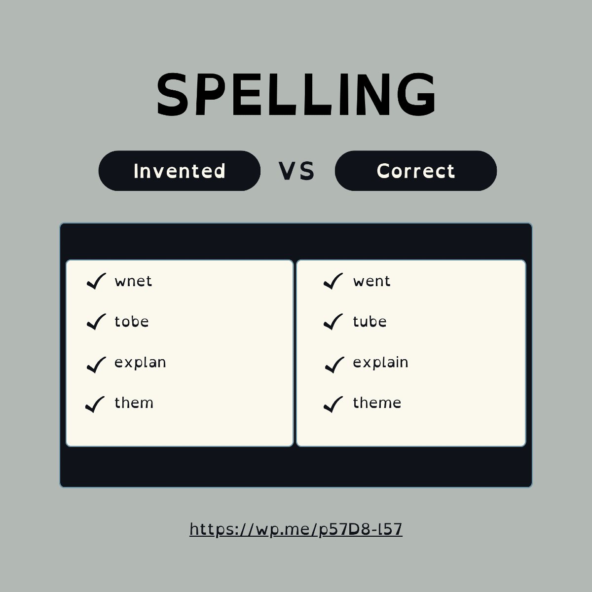 sshubitz's tweet image. Young writers thrive when given the freedom to invent spellings! 
The goal isn&apos;t perfect spelling, but nurturing thoughtful encoders who analyze words. 
More on #TWTBlog: twowritingteachers.org/2024/09/09/tho….