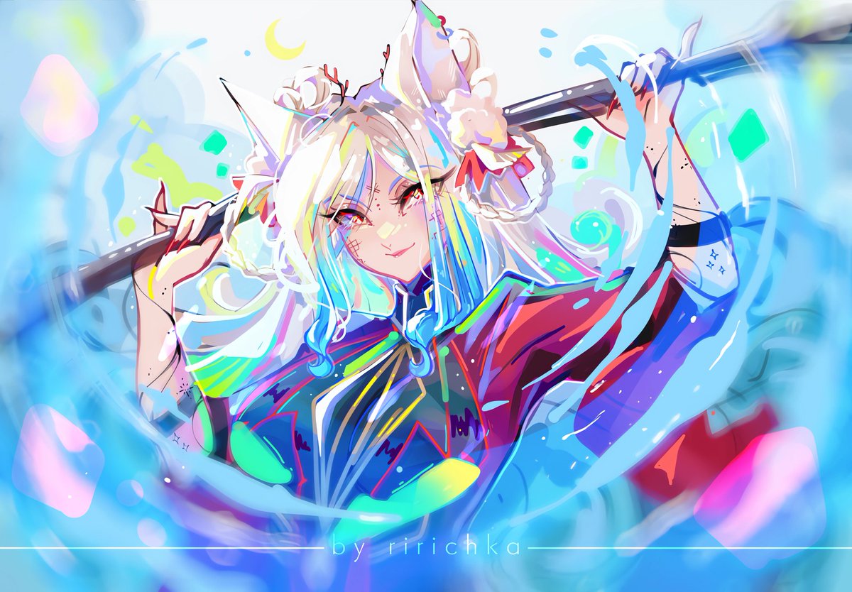 One of the art commission! Pretty fox girl 🧧🧧🧧
#art #ArtistOnX #artcommissions