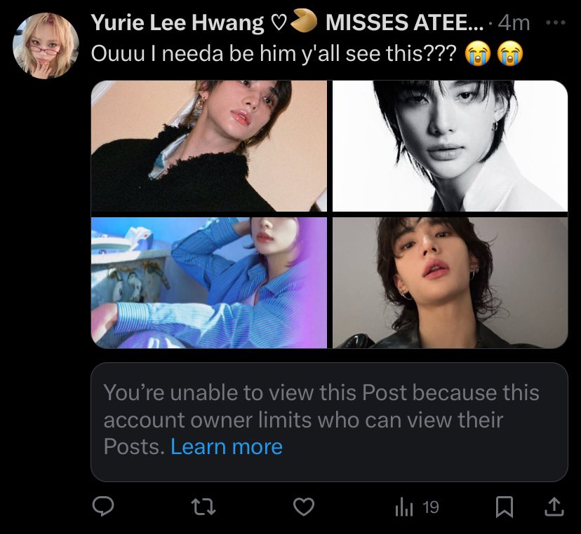hyunezverse's tweet photo. Did I strike a nerve or! 😭😭 I ain't even say nun bad but hey a wins a win! https://t.co/tv4neQBuEN
