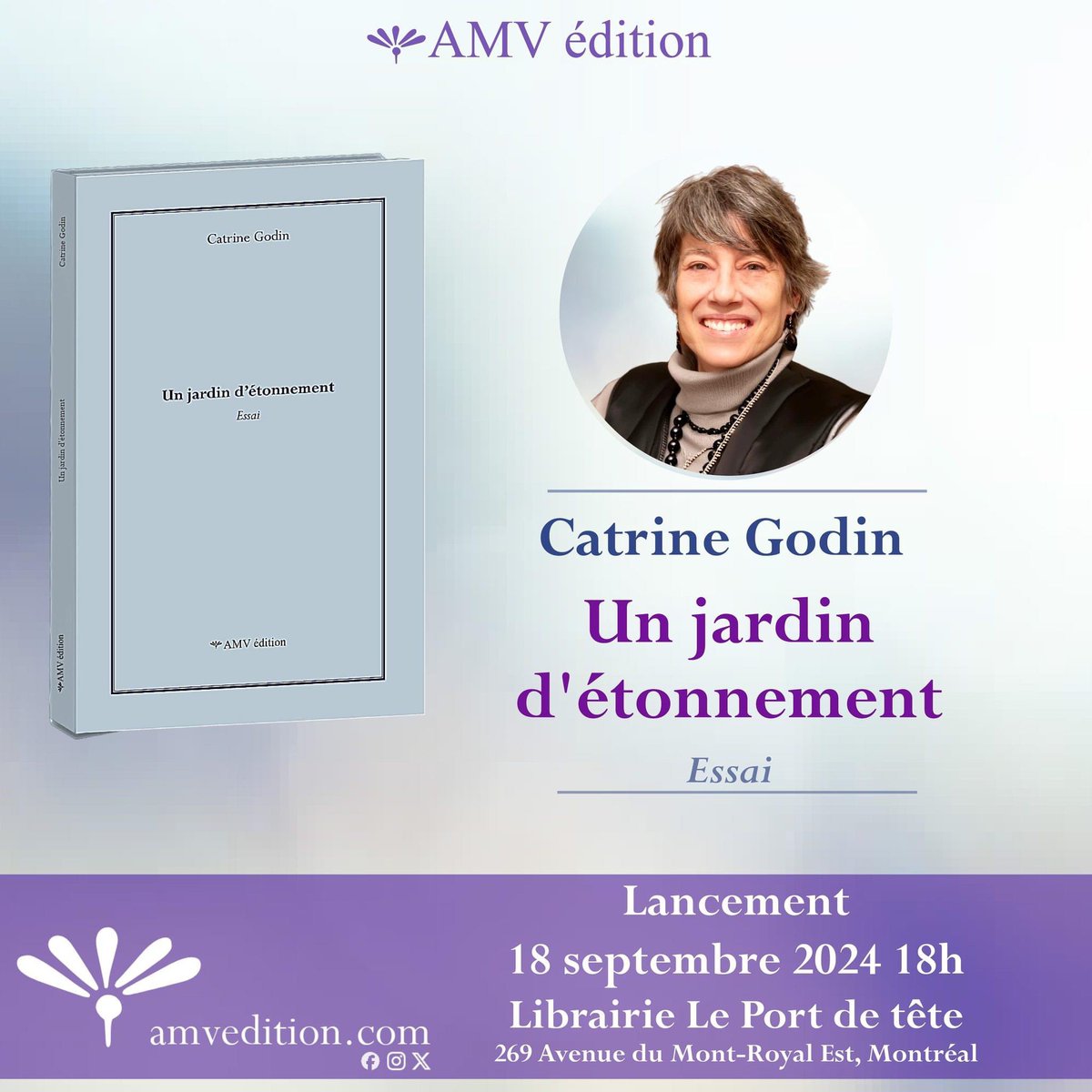 4ineGodin's tweet photo. ..après 3 recueils, un 1er essai chez AMV édition @amv_edition : je ne saurais dire la reconnaissance juste et nécessaire après le si grand travail de l'équipe qui mène à bon port le projet devenu livre, merci! 18.09, 18h: Le Port de tête #essai #amvedition #littérature #edition https://t.co/1xssfgHEGo