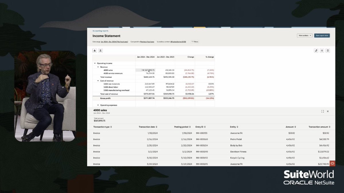 HZaidi111's tweet photo. @NetSuite introduces new User Interface enhanced with #GenerativeAI codenamed Redwood at #SuiteWorld 2024 https://t.co/bkTantuYWI