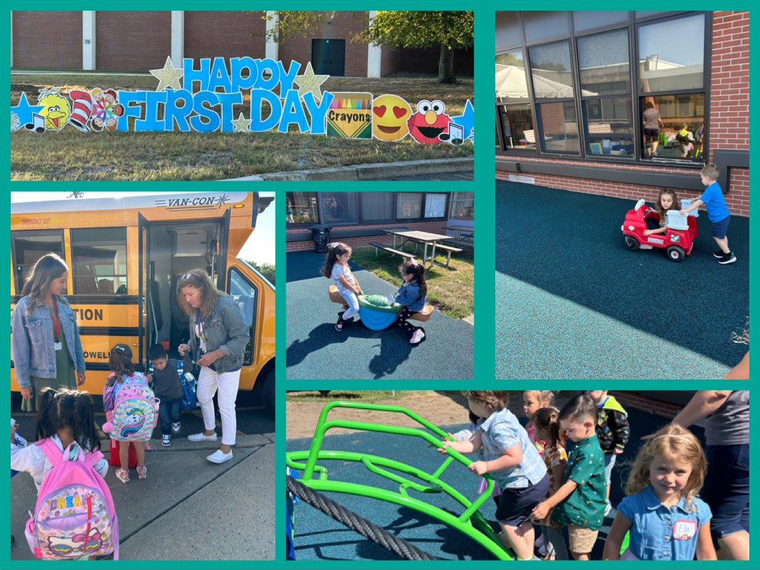 HowellTwpNewbry's tweet photo. We’re so glad you’re here. 🌟Day one was a success. We played, made new friends and enjoyed our lunch together. #HTPSelc #firstdayofpreschool https://t.co/WmZgojbNSZ