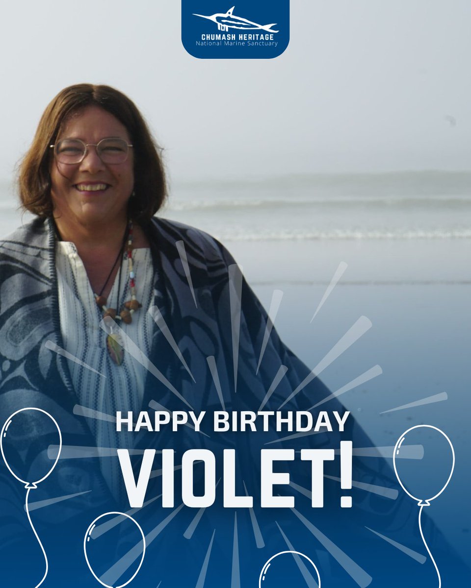 🎉Happy Birthday to Violet Sage Walker, an incredible leader, advocate, and steward of the ocean and indigenous culture!

#IndigenousLeadership #OceanAdvocate #DesignateChumash