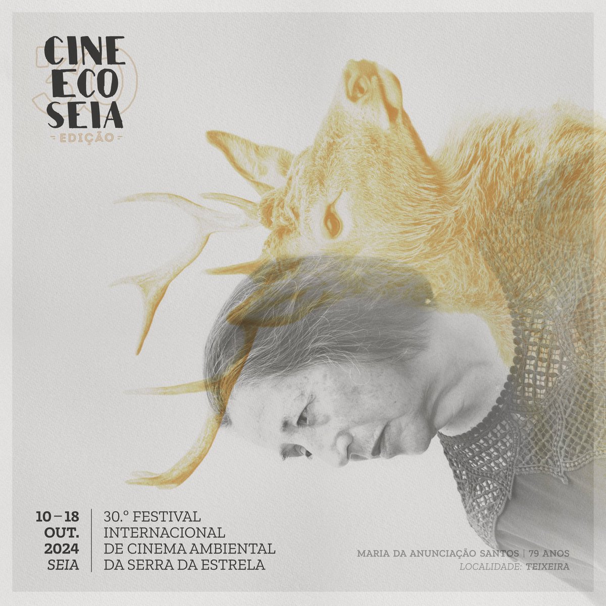 30 edições. 30 rostos. Um agradecimento especial aos 30 rostos que representam todos os senenses! === Maria da Anunciação, 79 anos de Teixeira.