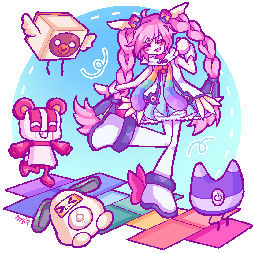 _amashu's tweet photo. I did a second piece for RANAgain! 🎀🌈
[#RANAgain #Rana生誕祭2024 #vocaloid_rana] https://t.co/bWTRJ4SrFq