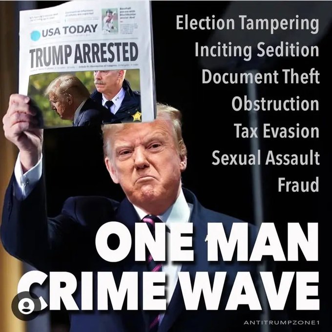 Damaan4u33's tweet image. How will you feel when a new arrest warrant is issued for the biggest criminal/traitor in American history? 

A. Happier once he's locked up.
B. Believe it when I see it.
C. What took so long?
D. When's the trial?
E. All of the above!